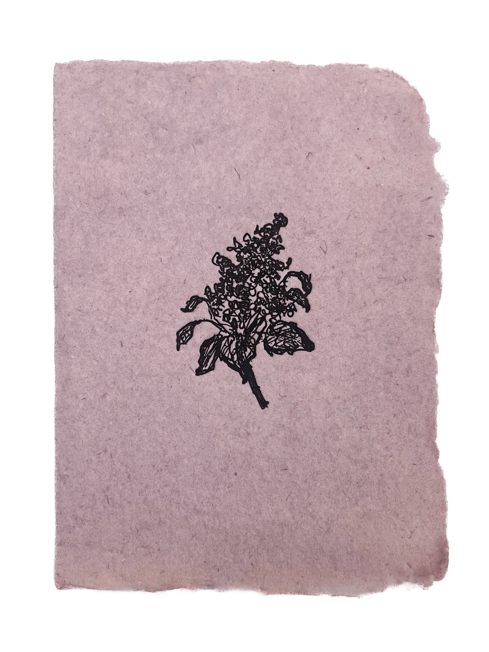 Lilac branch