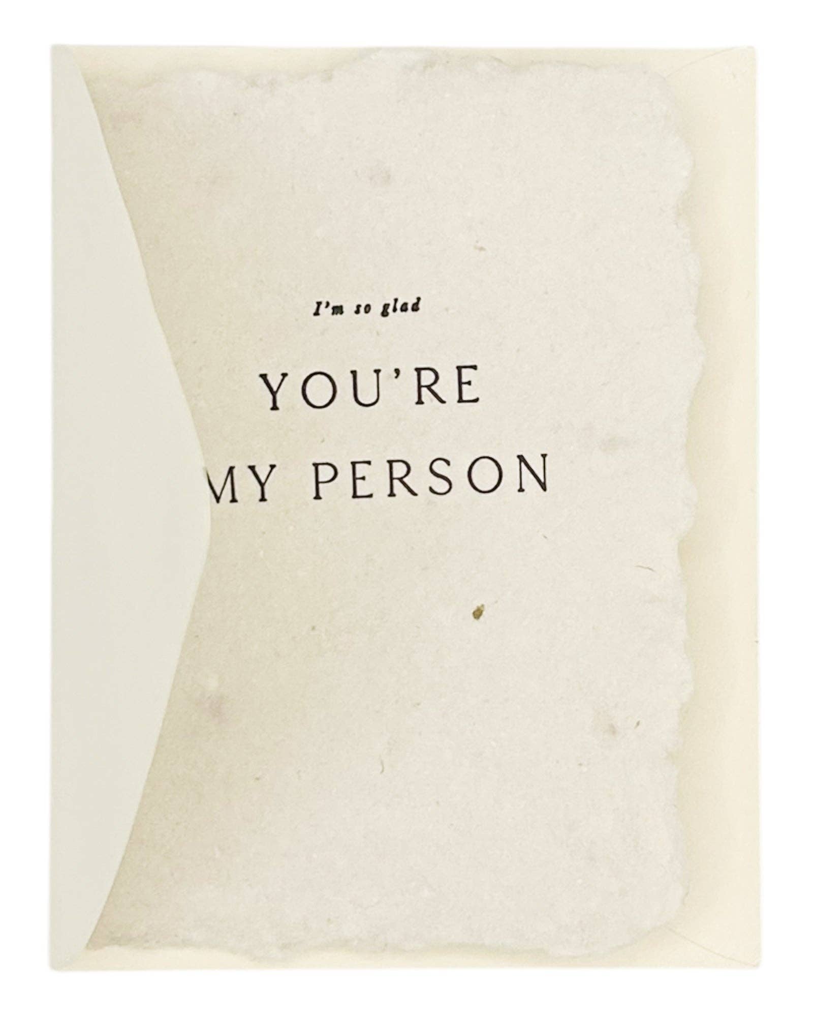 You're my person card