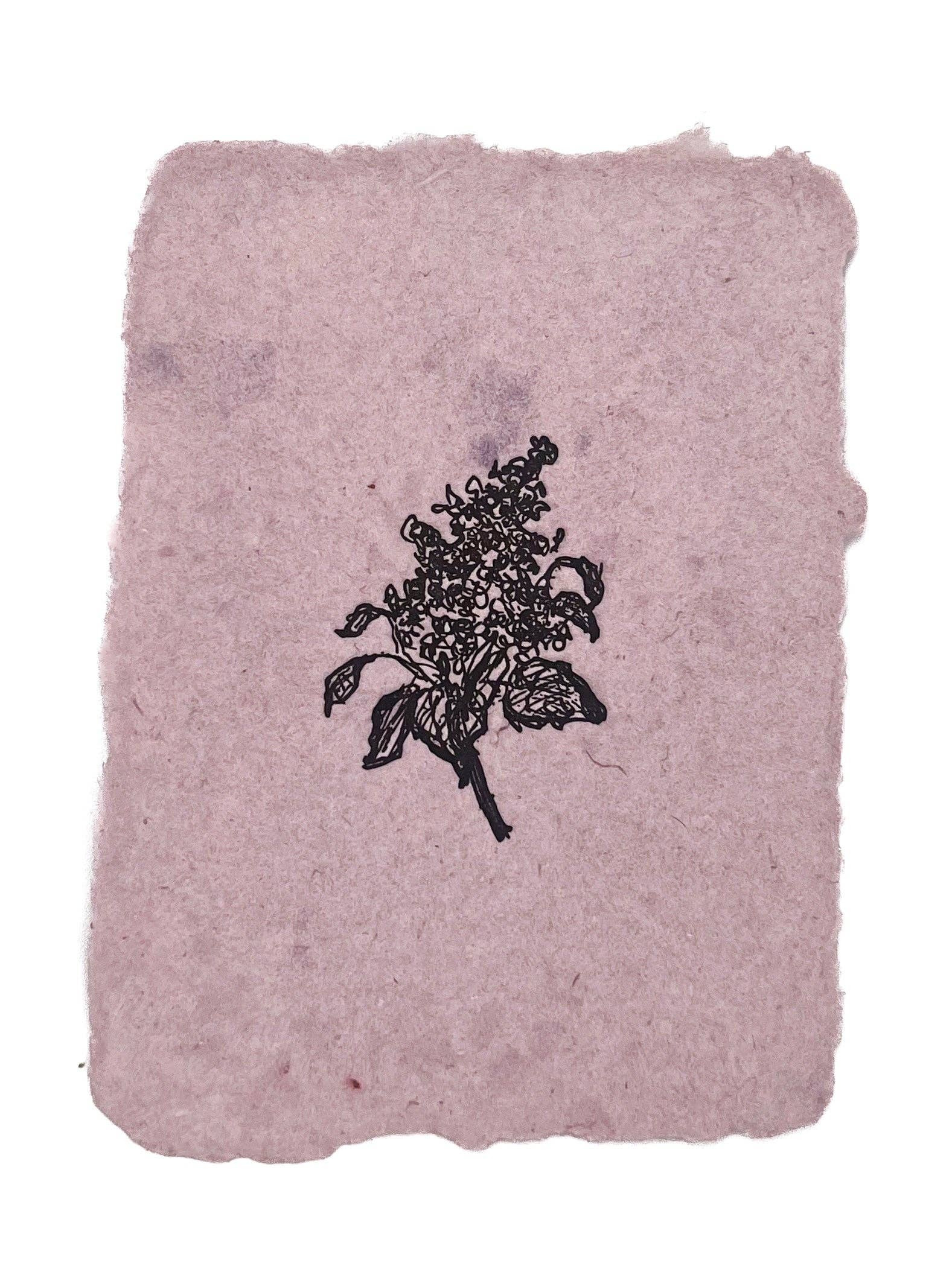 Lilac branch