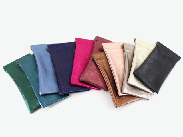 Leather Eyeglasses Pouch Case