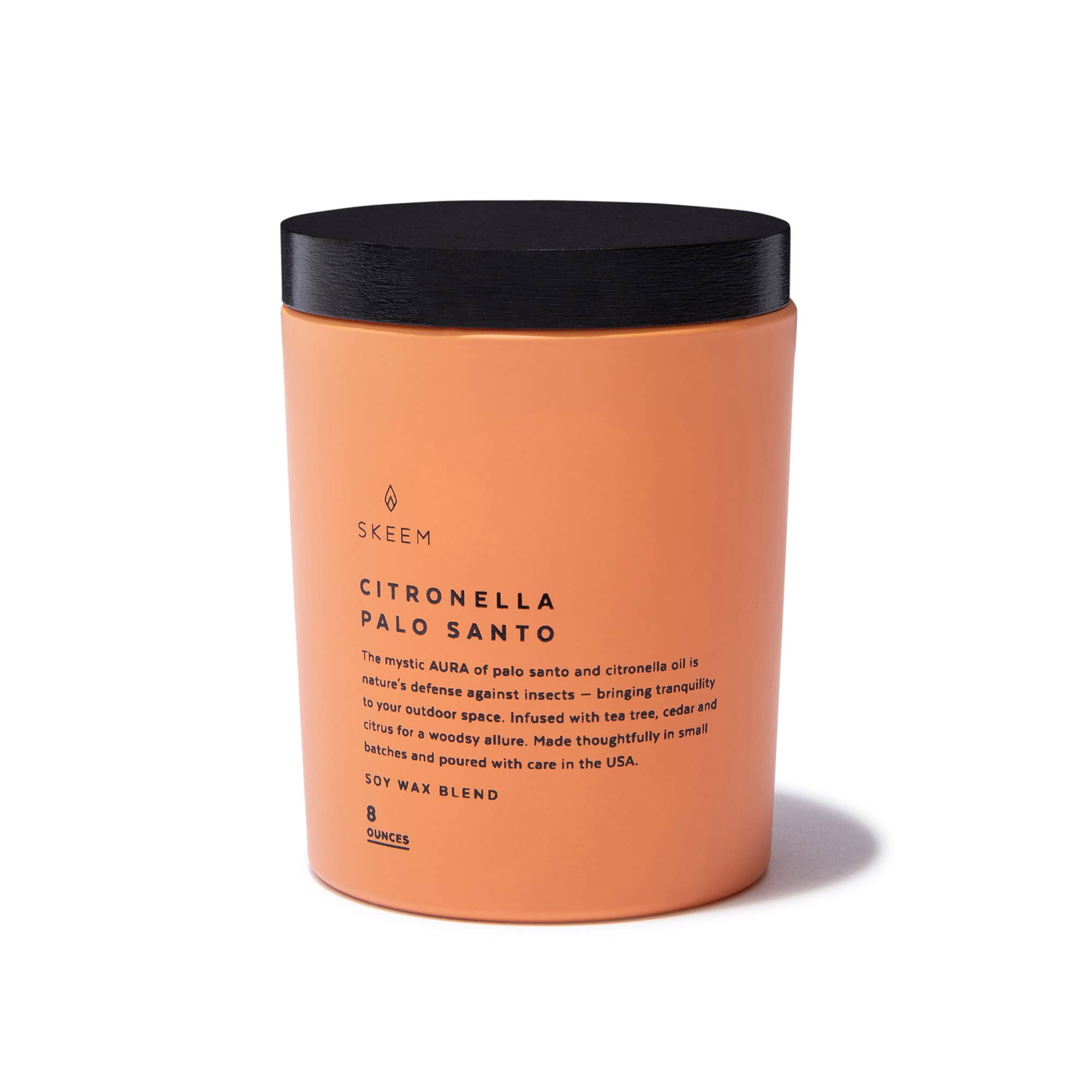 Aura Citronella Candle, Palo Santo