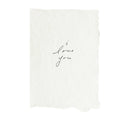 I love you card