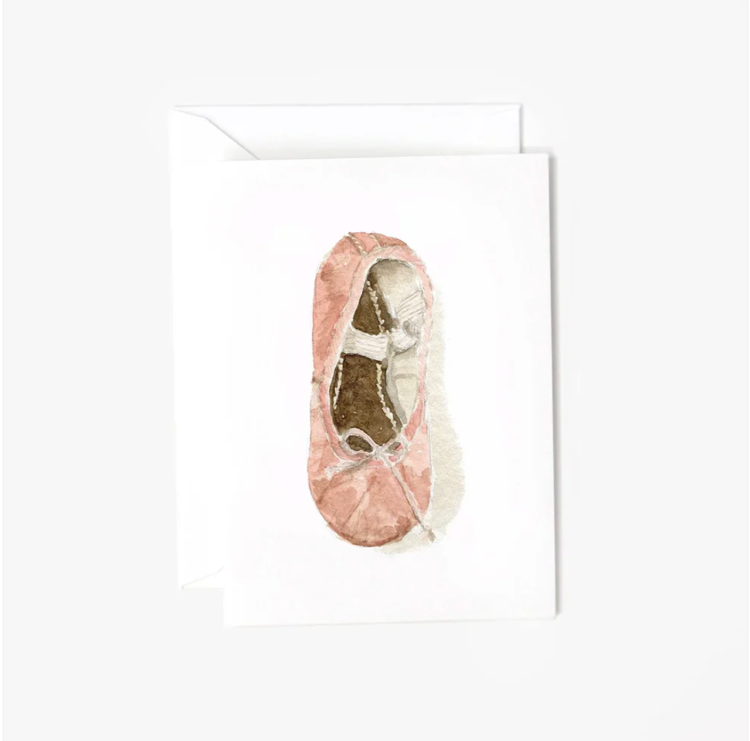 Mini Notecards - Ballet Shoe
