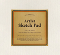 9"x9" Artist Sketch Pad