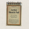 4"x6" Spiral Artist Sketch Pad