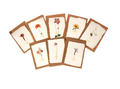 Handmade Pressed Flower Flat Cards
