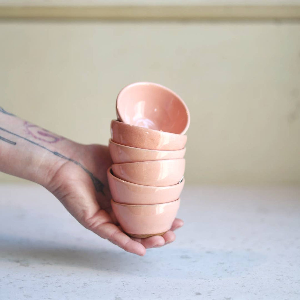 Gravesco Pottery - Little Bowls in Blush Pink | Handmade ceramic