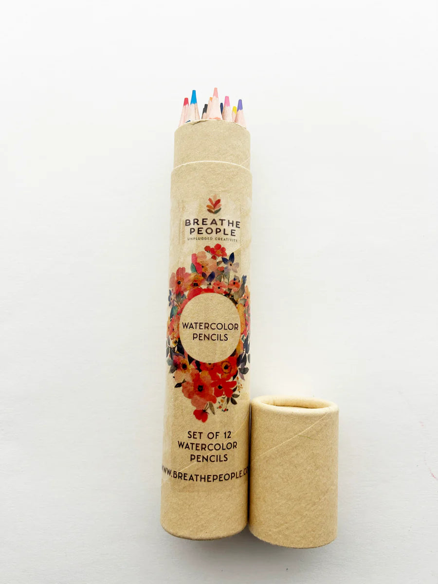 12-Color Watercolor Pencil Set